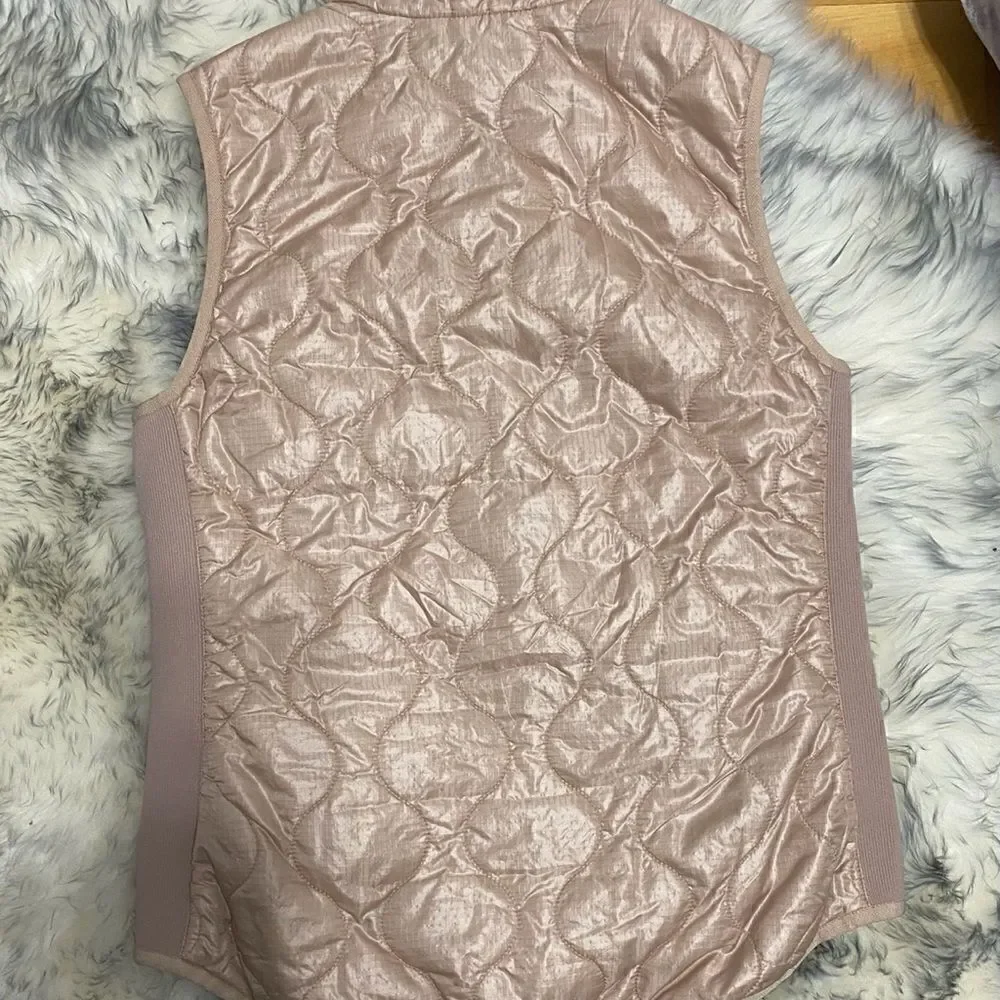 J.CREW Primaloft Layering Vest In Persimmon  XS